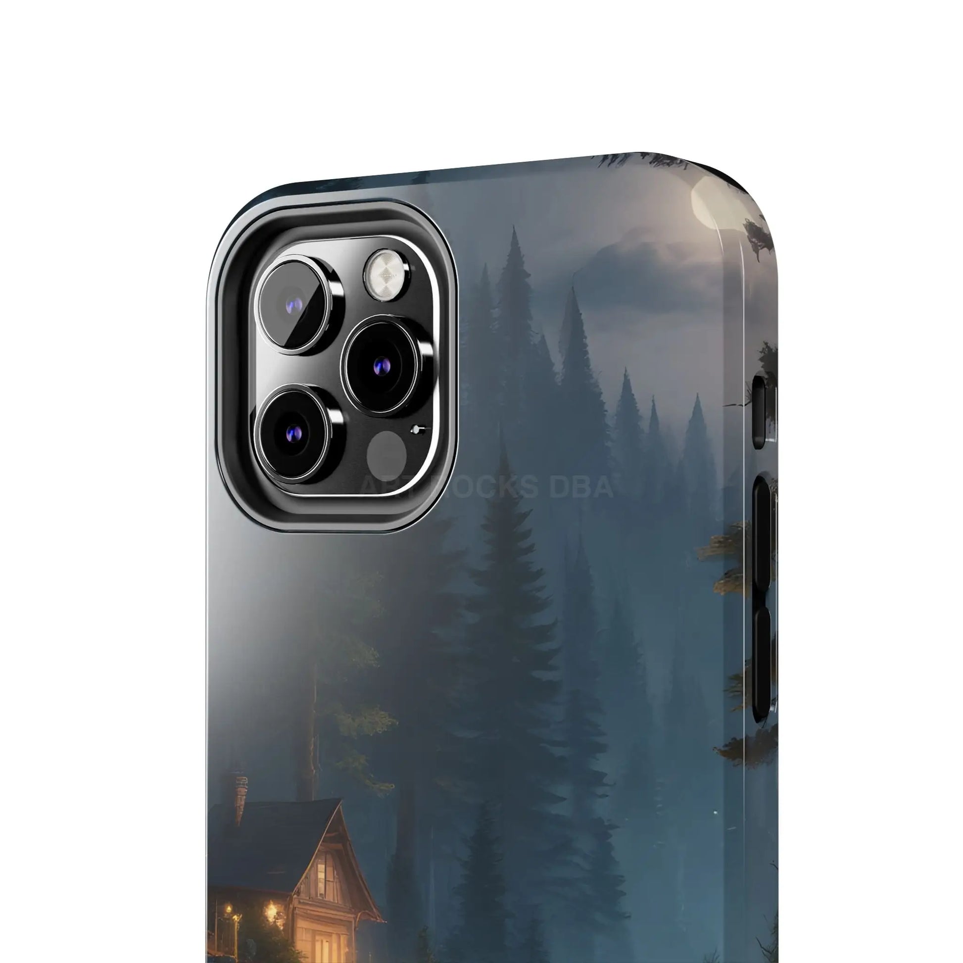 Cabin In The Woods Tough Phone Cases - Adventure Ready Gift for Hikers Forest Lovers Cozy Vibe - Phone Case