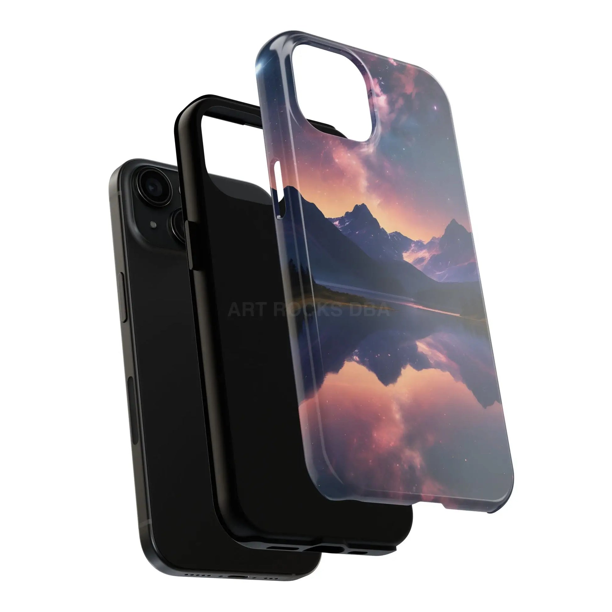 Calm Lake Reflecting the Stars Tough Phone Case - Phone Case