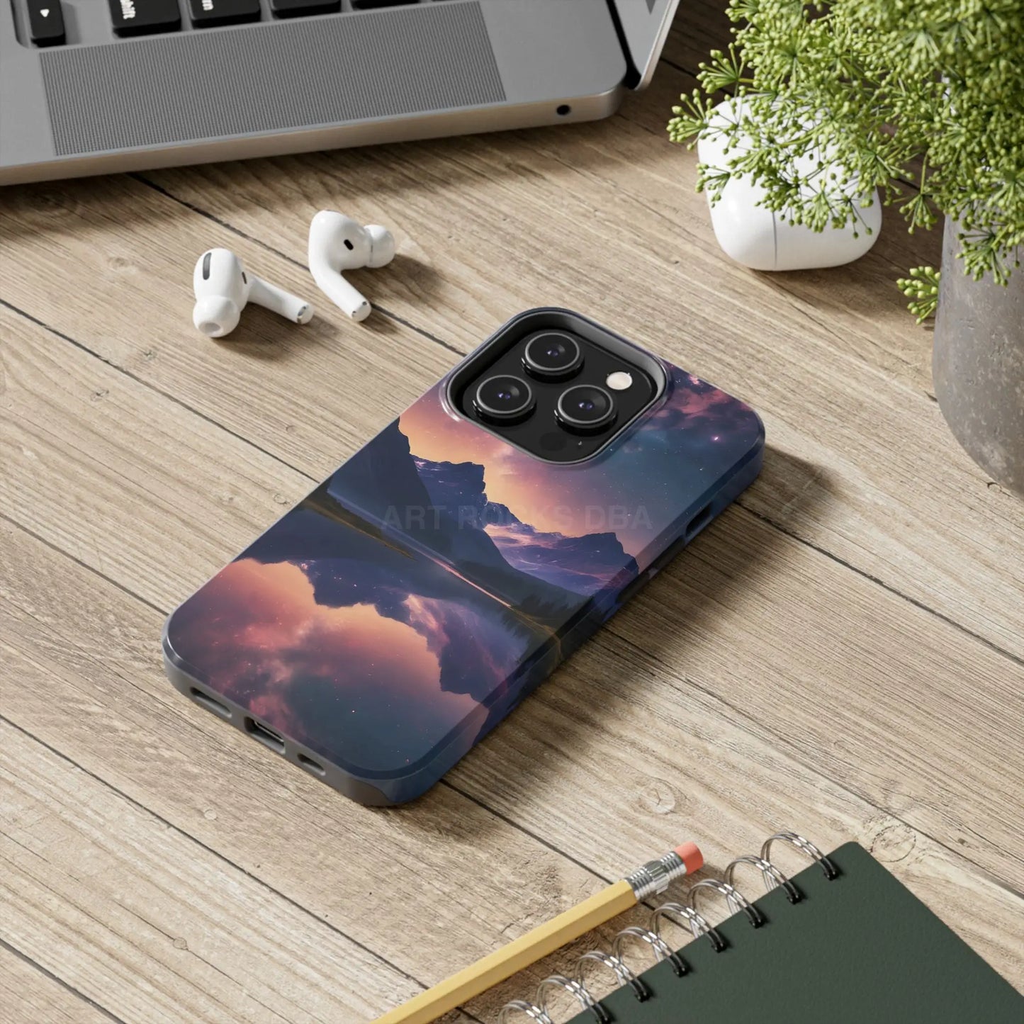 Calm Lake Reflecting the Stars Tough Phone Case - Phone Case