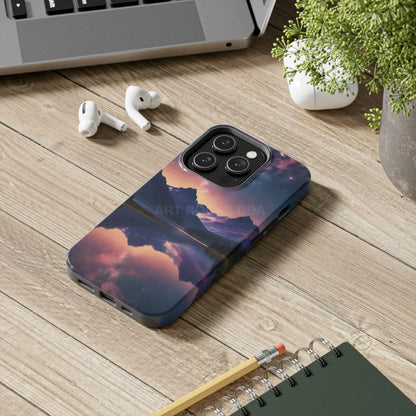 Calm Lake Reflecting the Stars Tough Phone Case - Phone Case
