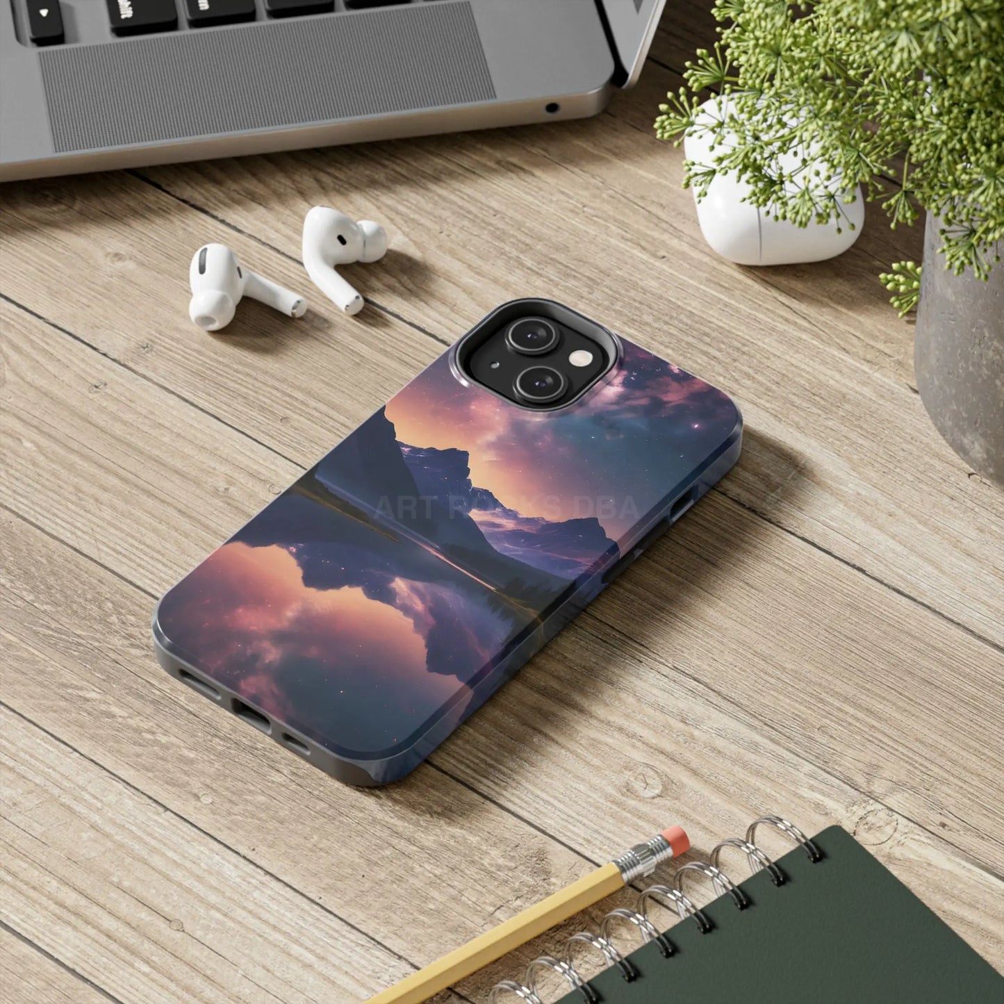 Calm Lake Reflecting the Stars Tough Phone Case - Phone Case