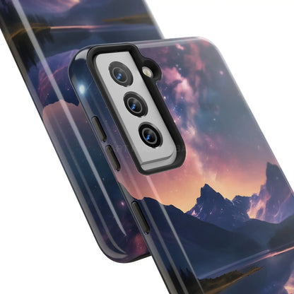 Calm Lake Reflecting the Stars Tough Phone Case - Phone Case