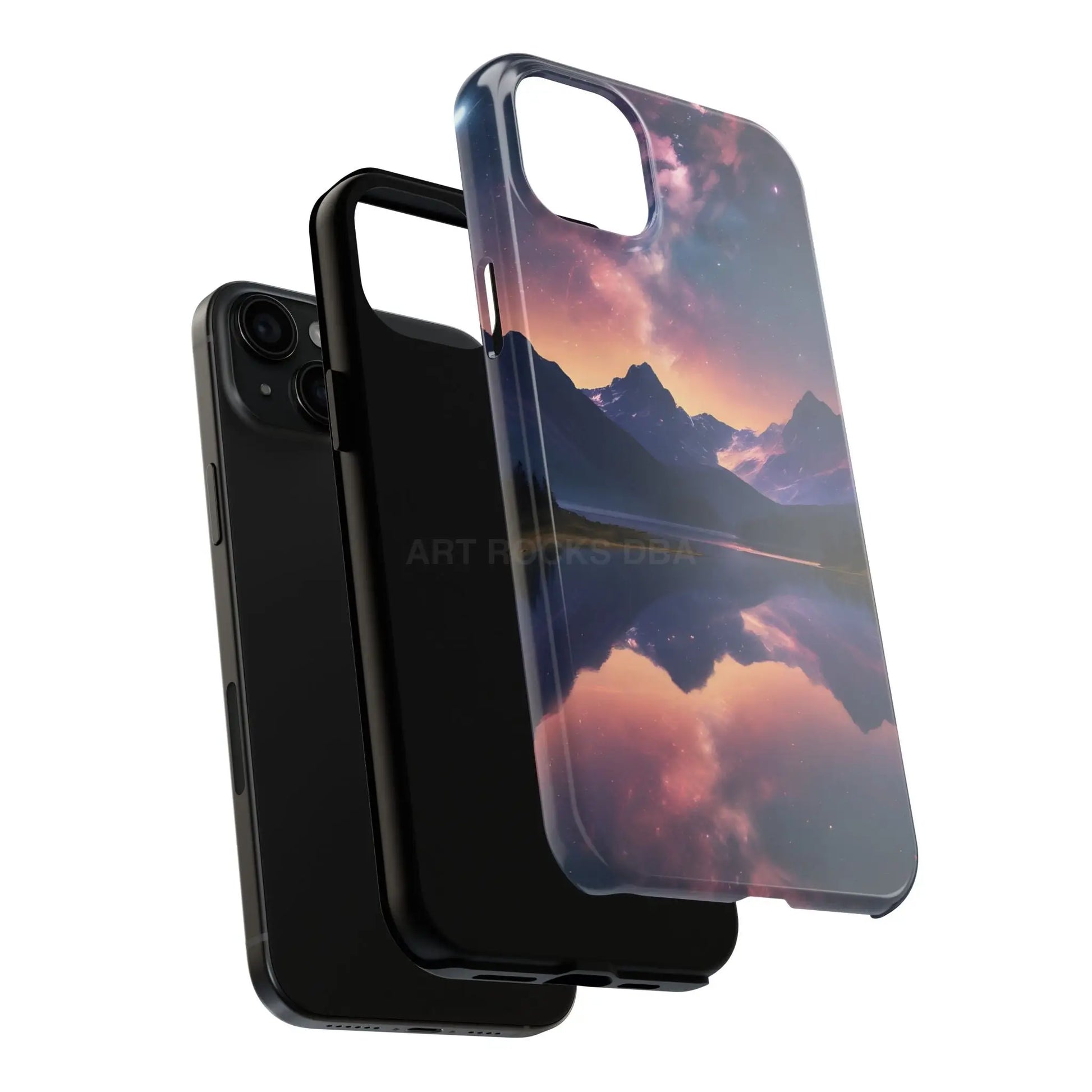 Calm Lake Reflecting the Stars Tough Phone Case - Phone Case