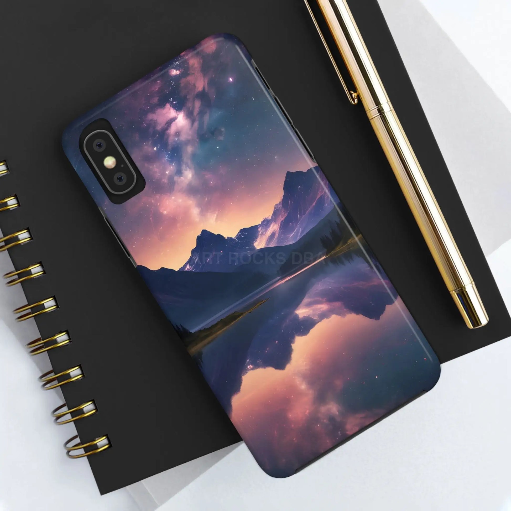 Calm Lake Reflecting the Stars Tough Phone Case - Phone Case