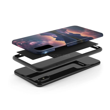 Calm Lake Reflecting the Stars Tough Phone Case - Phone Case