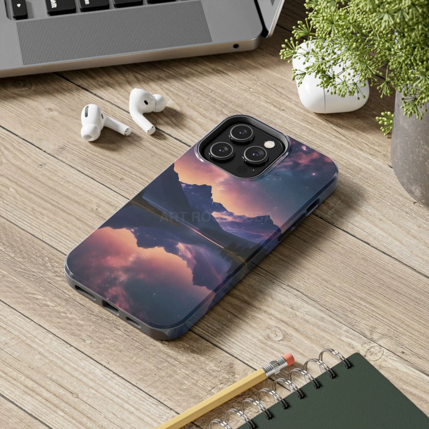Calm Lake Reflecting the Stars Tough Phone Case - Phone Case