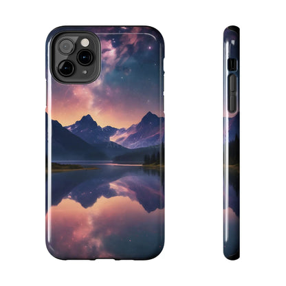 Calm Lake Reflecting the Stars Tough Phone Case - iPhone 11 Pro Max - Phone Case