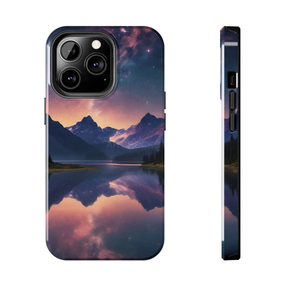 Calm Lake Reflecting the Stars Tough Phone Case - iPhone 13 Pro - Phone Case