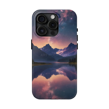 Calm Lake Reflecting the Stars Tough Phone Case - iPhone 15 Pro - Phone Case