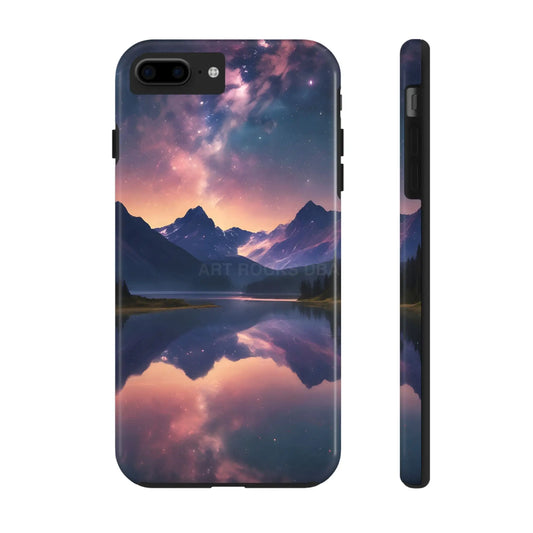 Calm Lake Reflecting the Stars Tough Phone Case - iPhone 7 Plus, iPhone 8 Plus - Phone Case