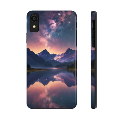 Calm Lake Reflecting the Stars Tough Phone Case - iPhone XR - Phone Case
