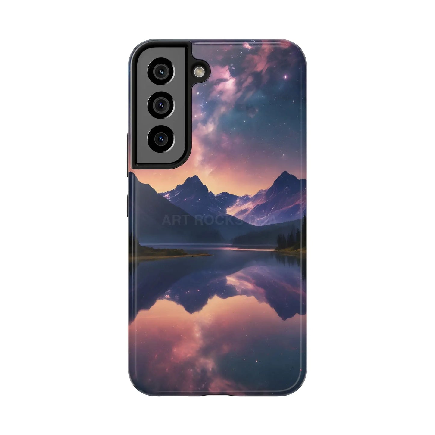 Calm Lake Reflecting the Stars Tough Phone Case - Samsung Galaxy S22 - Phone Case