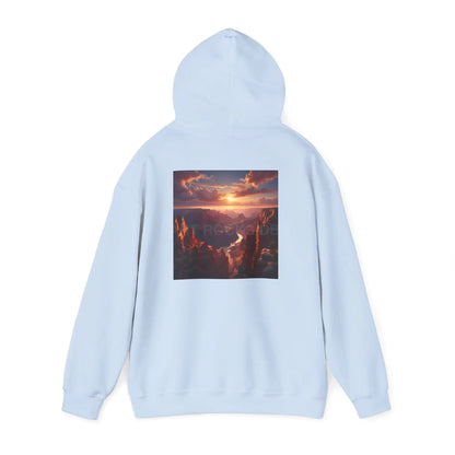 Canyon Hooded Sweatshirt - Cozy Unisex Sweatshirt for Artists Gift for Art Lovers Casual Wear Unique Graphic Hoodie