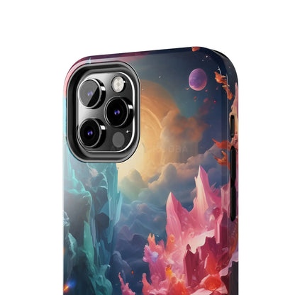 Celestial Crystal World Tough Phone Cases | Galaxy Art | Unique Phone Covers | Space-Themed Accessories | Gifts