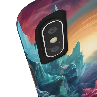 Celestial Crystal World Tough Phone Cases | Galaxy Art | Unique Phone Covers | Space-Themed Accessories | Gifts