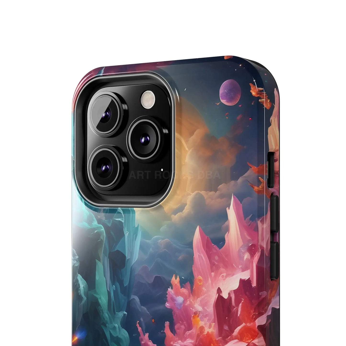 Celestial Crystal World Tough Phone Cases | Galaxy Art | Unique Phone Covers | Space-Themed Accessories | Gifts