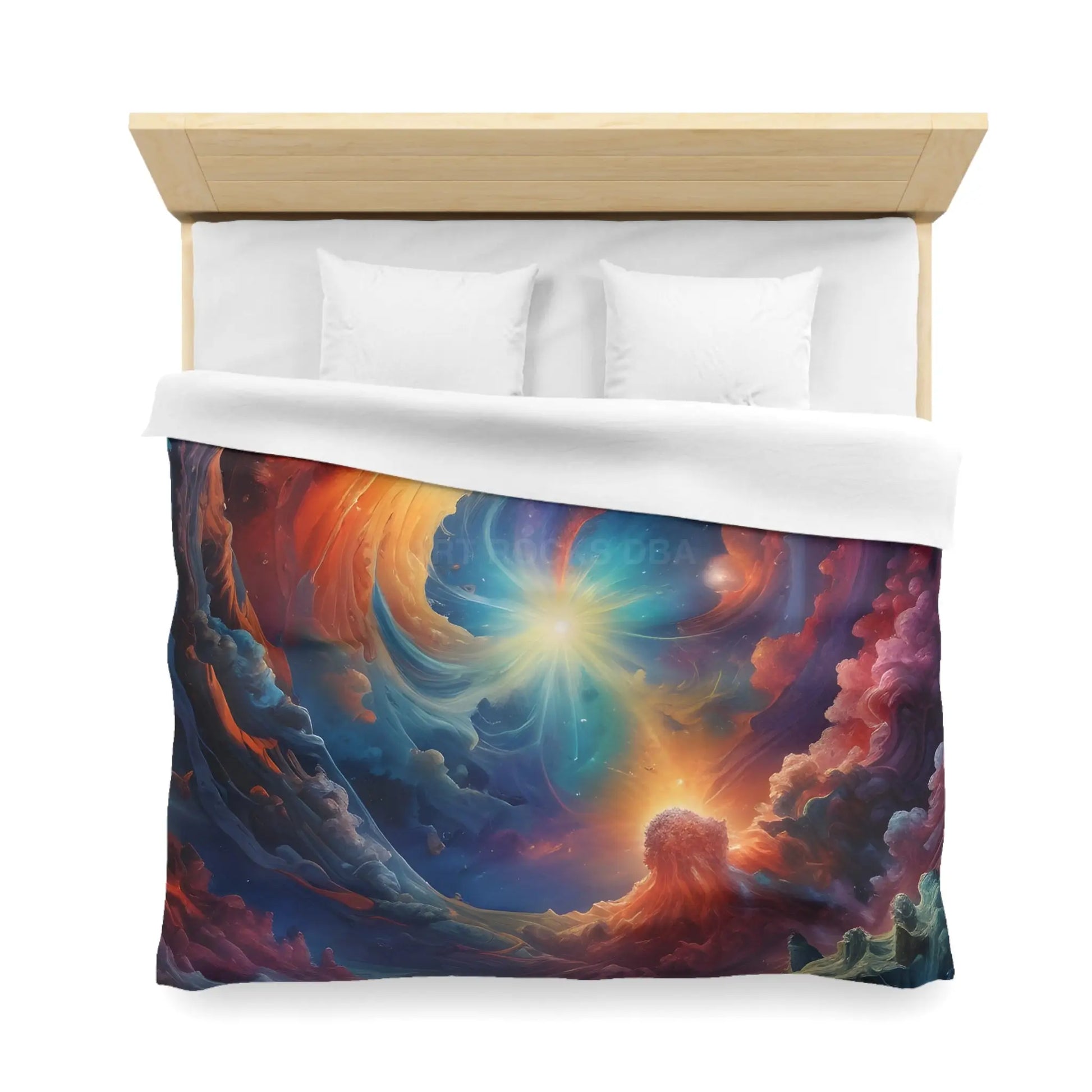 Celestial Dream Microfiber Duvet Cover Cosmic Bedding Space Decor Galaxy Duvet Astronaut Gift Home Decor - Home Decor