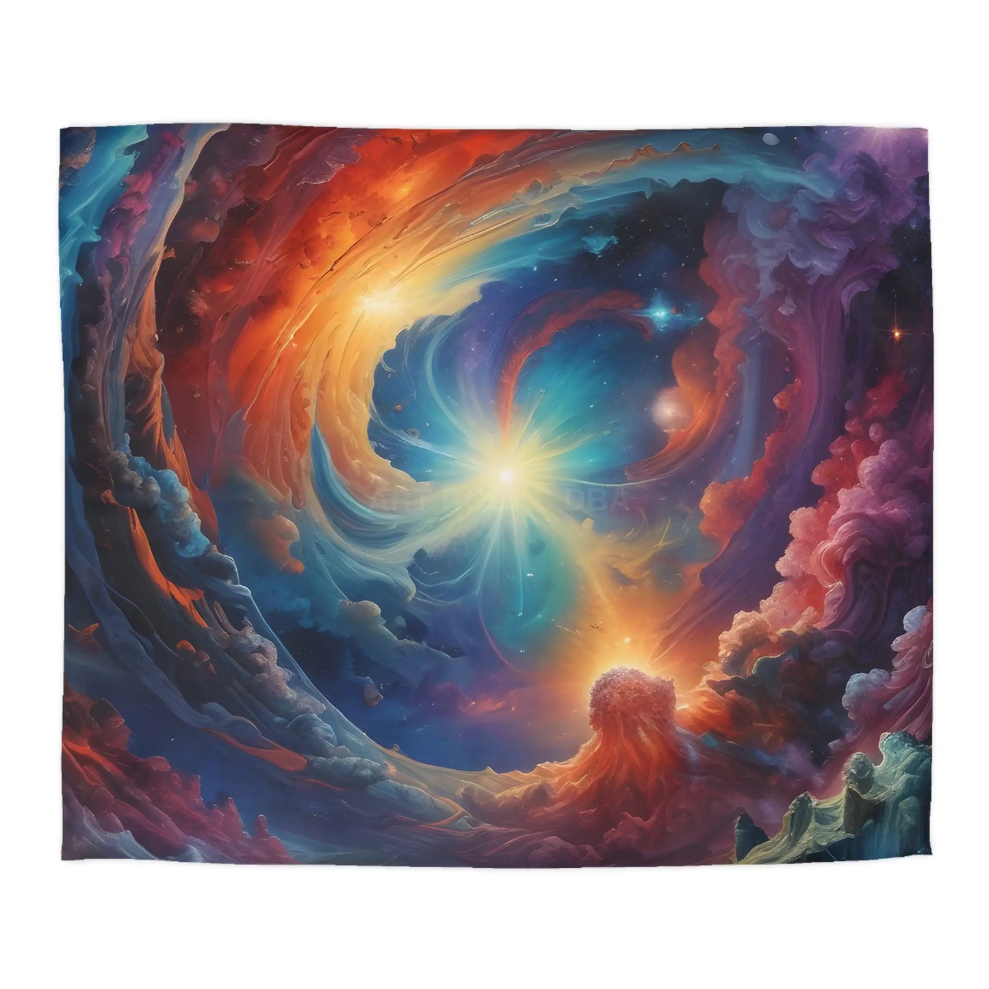 Celestial Dream Microfiber Duvet Cover Cosmic Bedding Space Decor Galaxy Duvet Astronaut Gift Home Decor - Home Decor