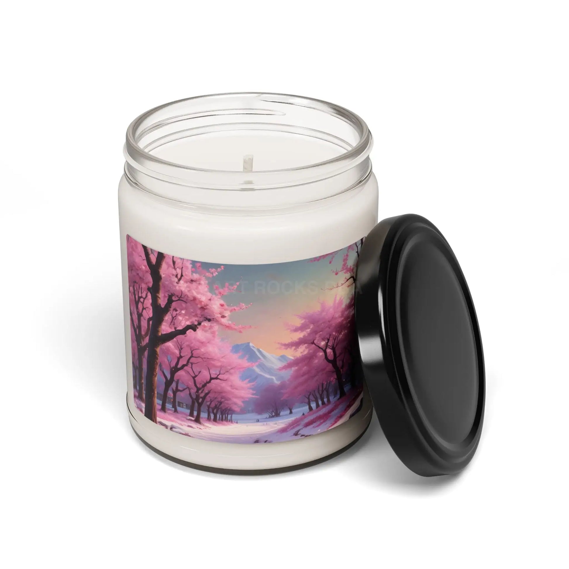 Cherry Blossom Candle Aromatherapy Gift Spring Decor Eco-friendly Soy Wax Home Fragrance Relaxation Self-Care Gift