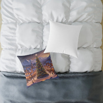 Christmas Tree Decorative Pillow Cozy Holiday Decor Winter Home Accent Gift for Friends and Family - Home Decor