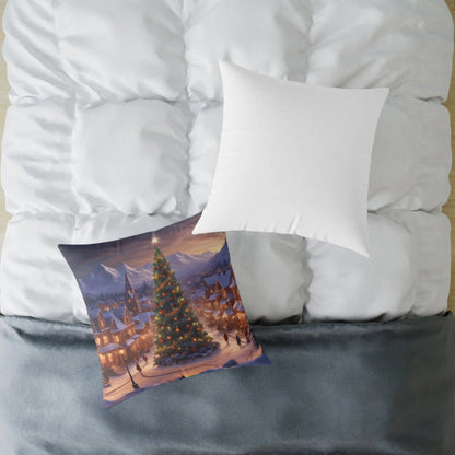 Christmas Tree Decorative Pillow Cozy Holiday Decor Winter Home Accent Gift for Friends and Family - Home Decor