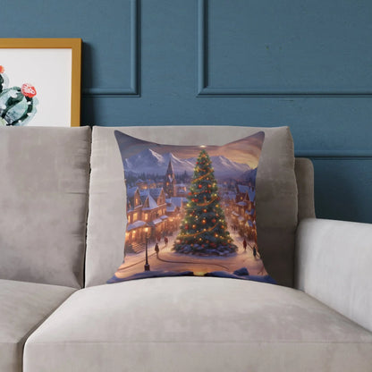 Christmas Tree Decorative Pillow Cozy Holiday Decor Winter Home Accent Gift for Friends and Family - Home Decor