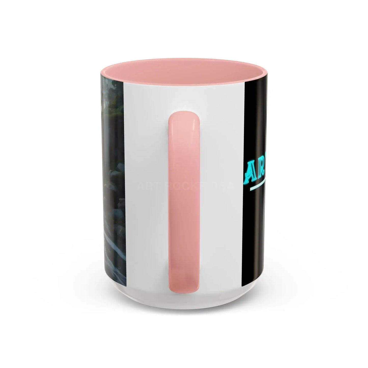 Coastal Coffee Mug — Ocean Rocks Landscape Accent Mug (11/15 oz) - Mug