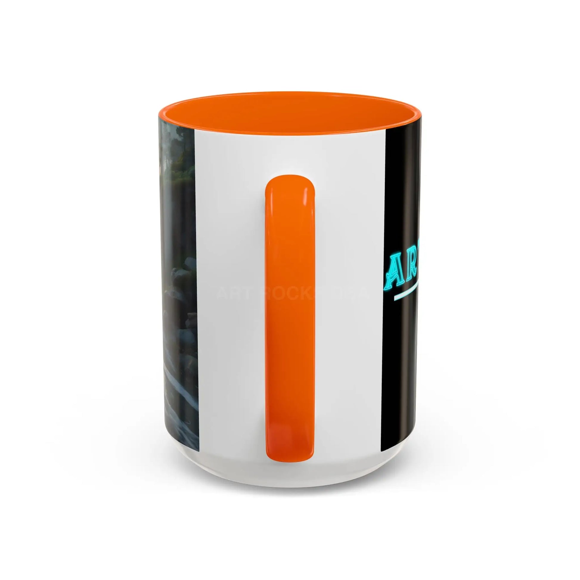 Coastal Coffee Mug — Ocean Rocks Landscape Accent Mug (11/15 oz) - Mug