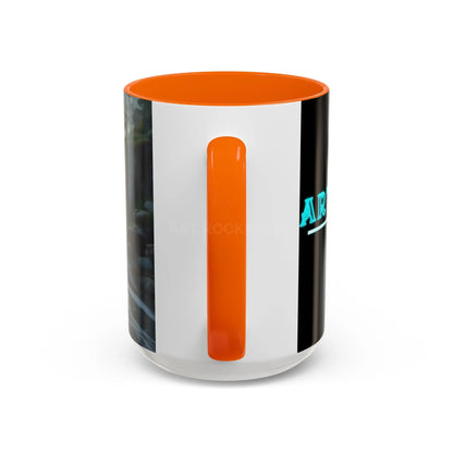 Coastal Coffee Mug — Ocean Rocks Landscape Accent Mug (11/15 oz) - Mug