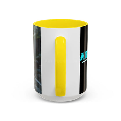 Coastal Coffee Mug — Ocean Rocks Landscape Accent Mug (11/15 oz) - Mug