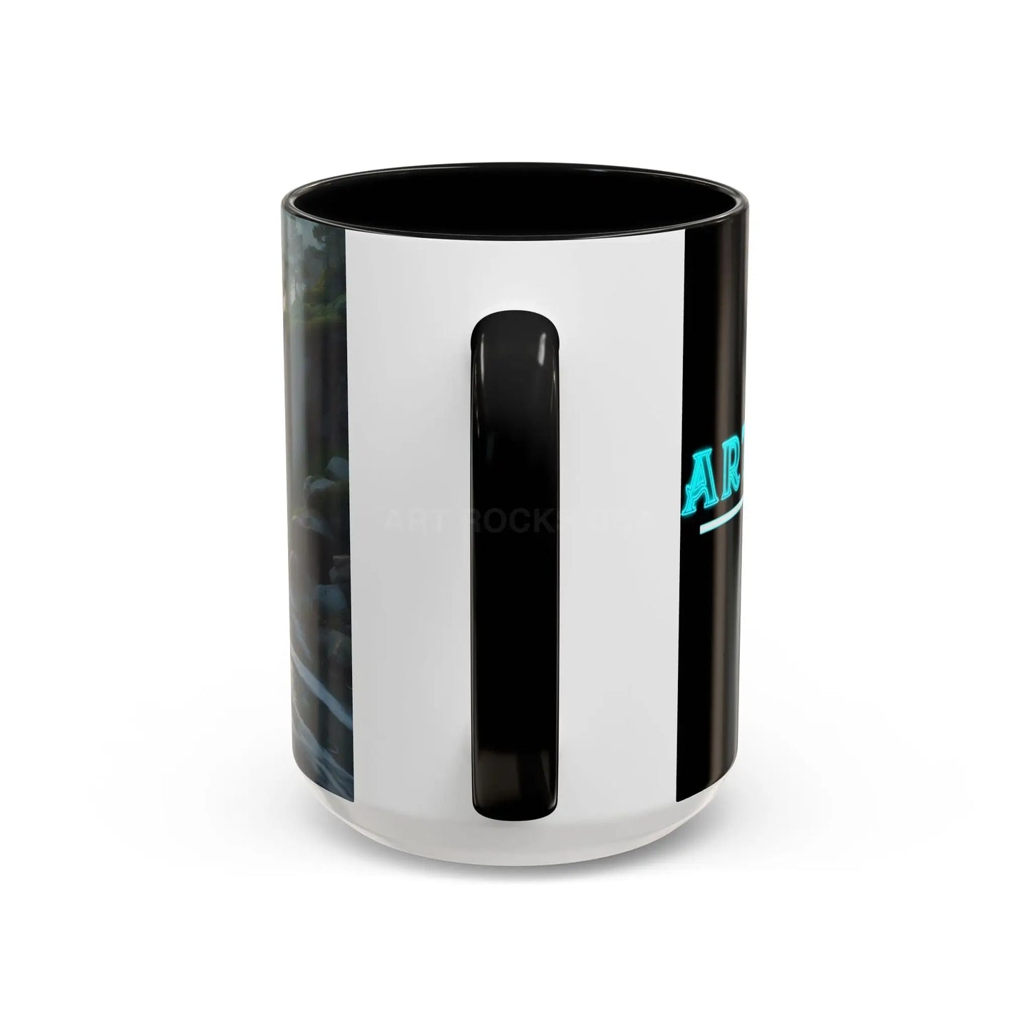 Coastal Coffee Mug — Ocean Rocks Landscape Accent Mug (11/15 oz) - Mug