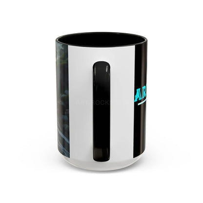 Coastal Coffee Mug — Ocean Rocks Landscape Accent Mug (11/15 oz) - Mug