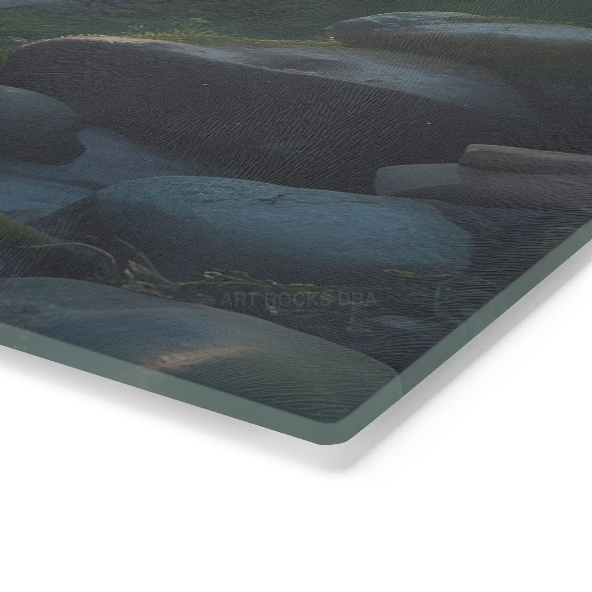 Coastal Sunrise Cutting Board — Scenic Seaside Beach Landscape - Home Decor