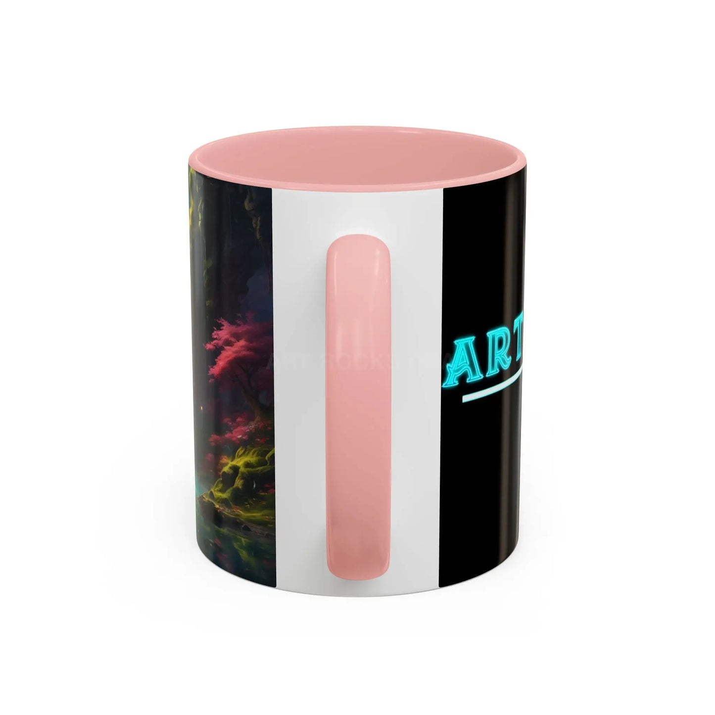 Coffee Mug — Fantasy Waterfall Landscape Accent Mug (11/15oz) - Mug