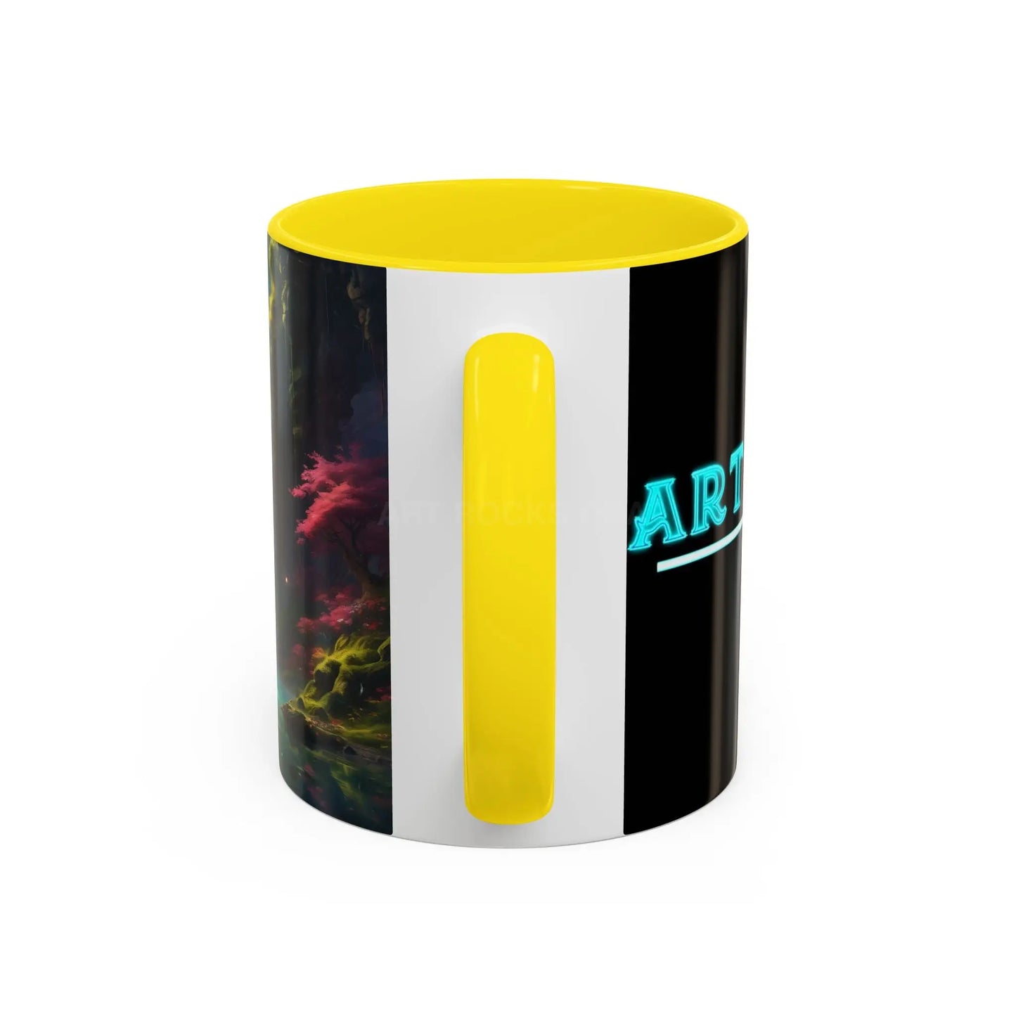 Coffee Mug — Fantasy Waterfall Landscape Accent Mug (11/15oz) - Mug