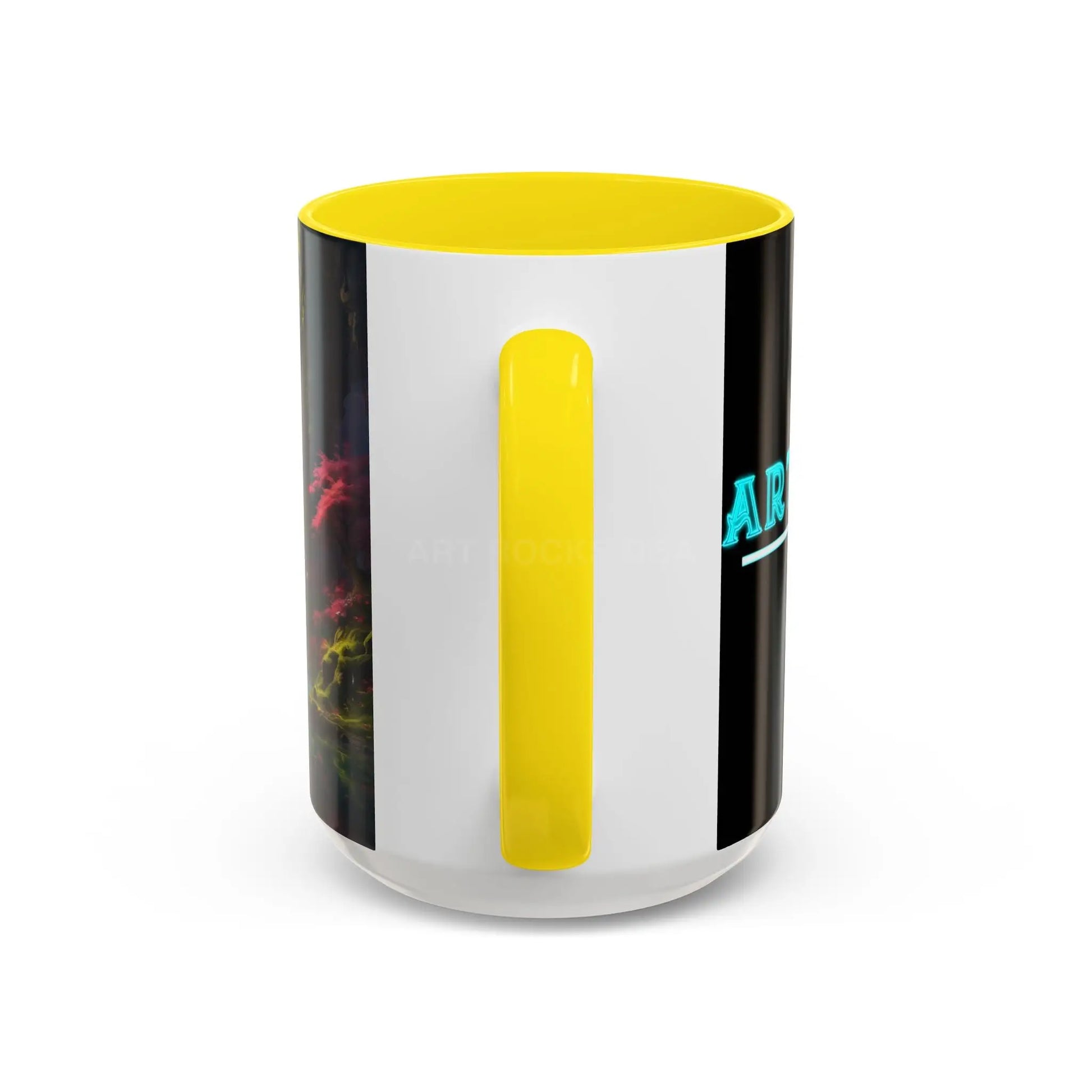 Coffee Mug — Fantasy Waterfall Landscape Accent Mug (11/15oz) - Mug