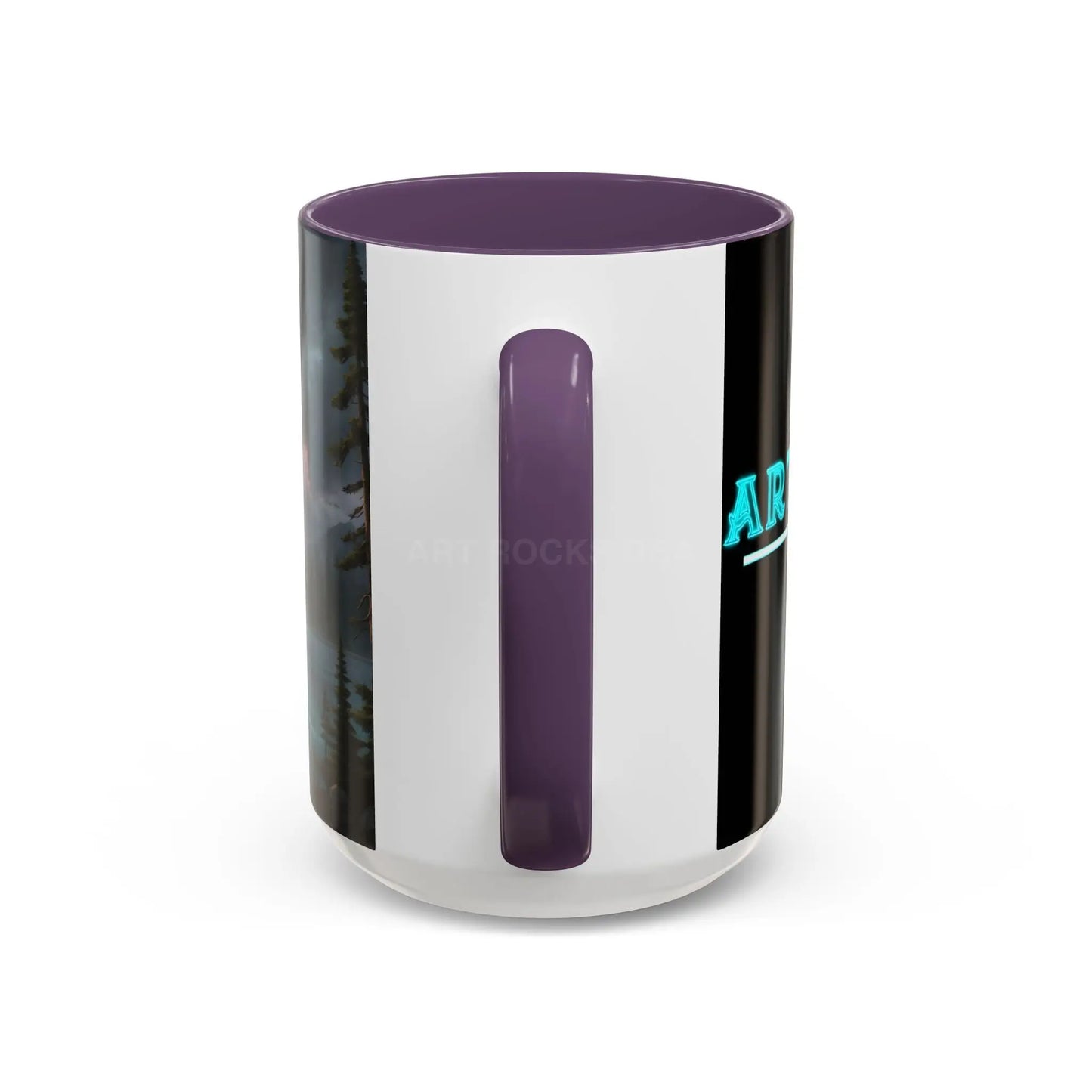 Coffee Mug — Scenic Lightning Lake Landscape Accent Mug - Mug