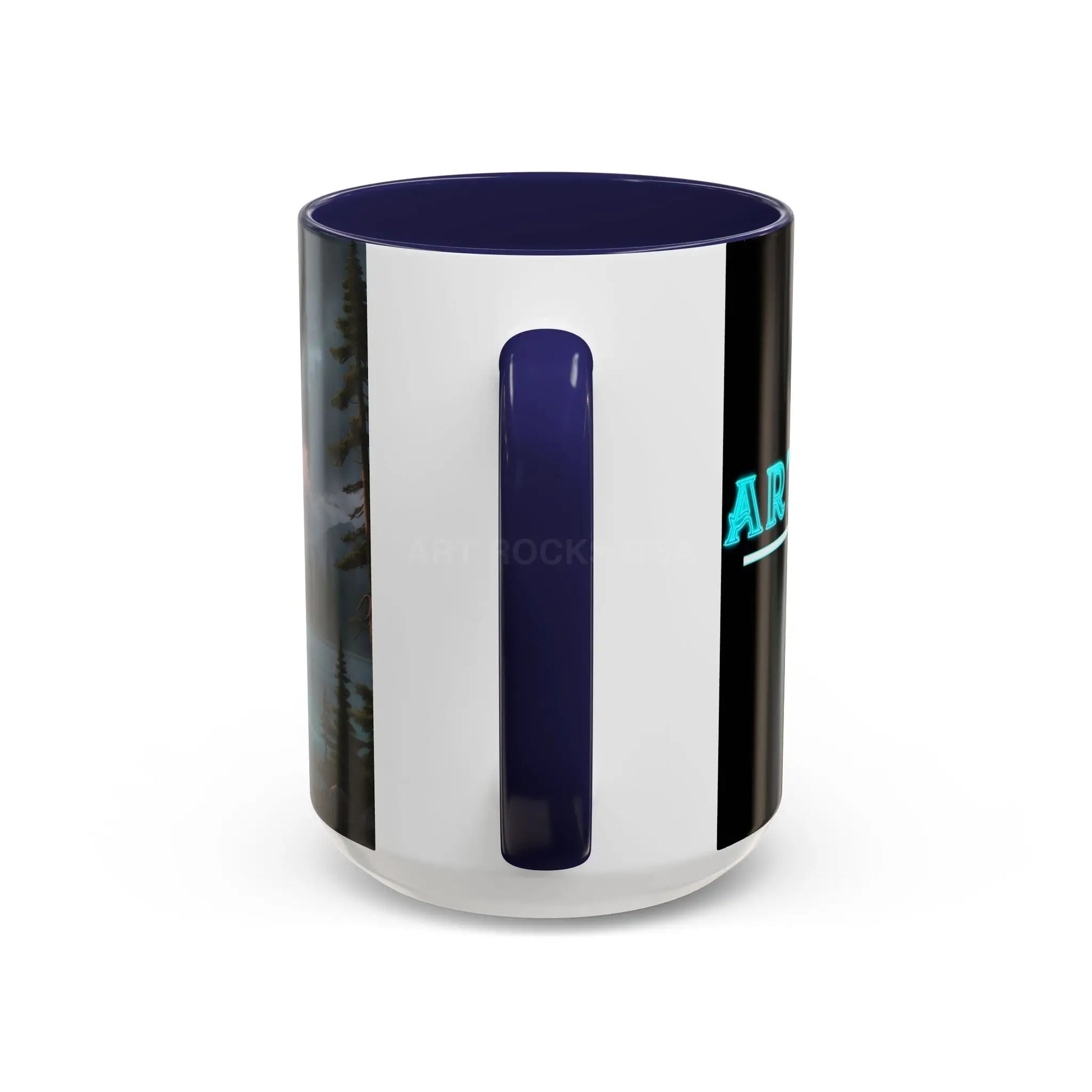 Coffee Mug — Scenic Lightning Lake Landscape Accent Mug - Mug