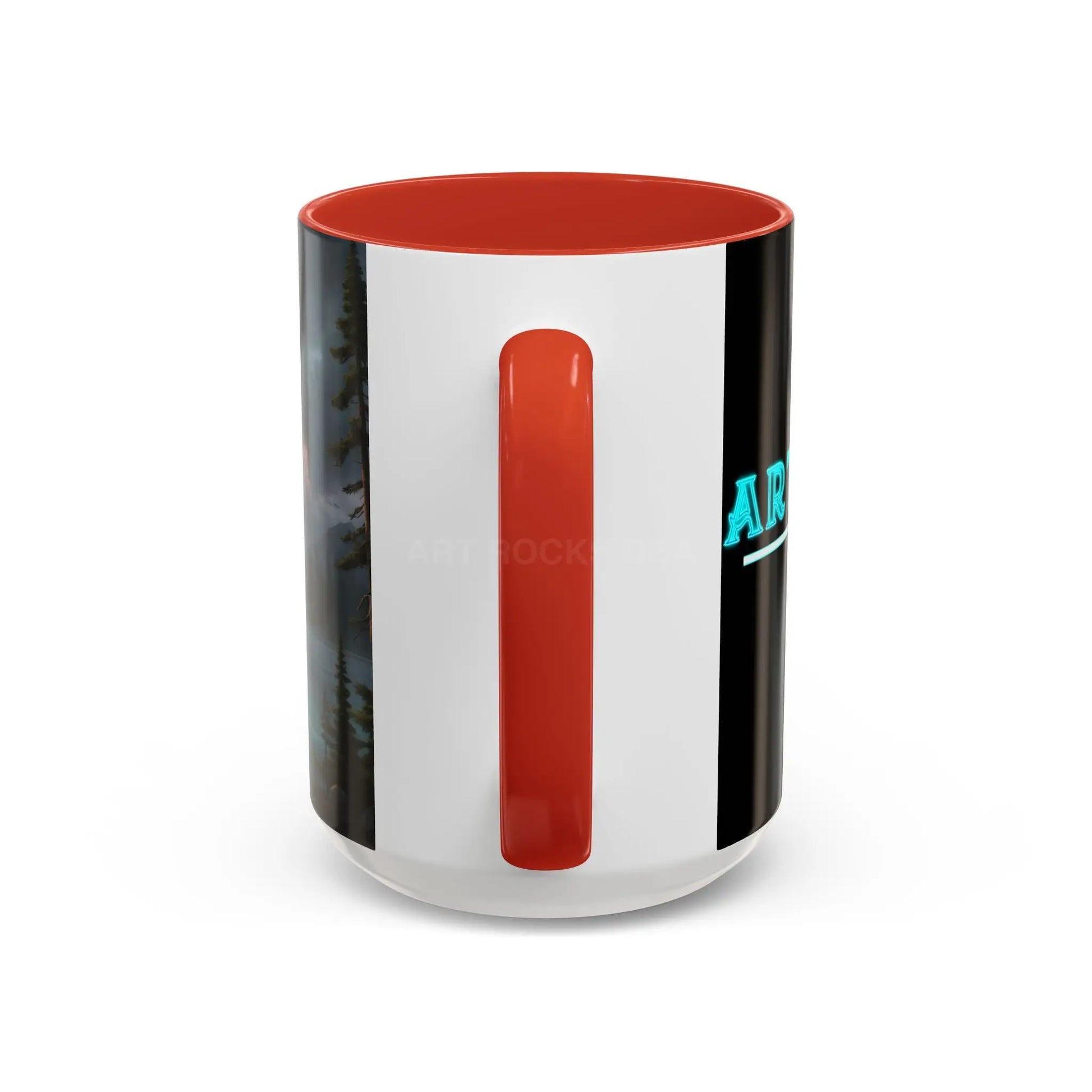 Coffee Mug — Scenic Lightning Lake Landscape Accent Mug - Mug