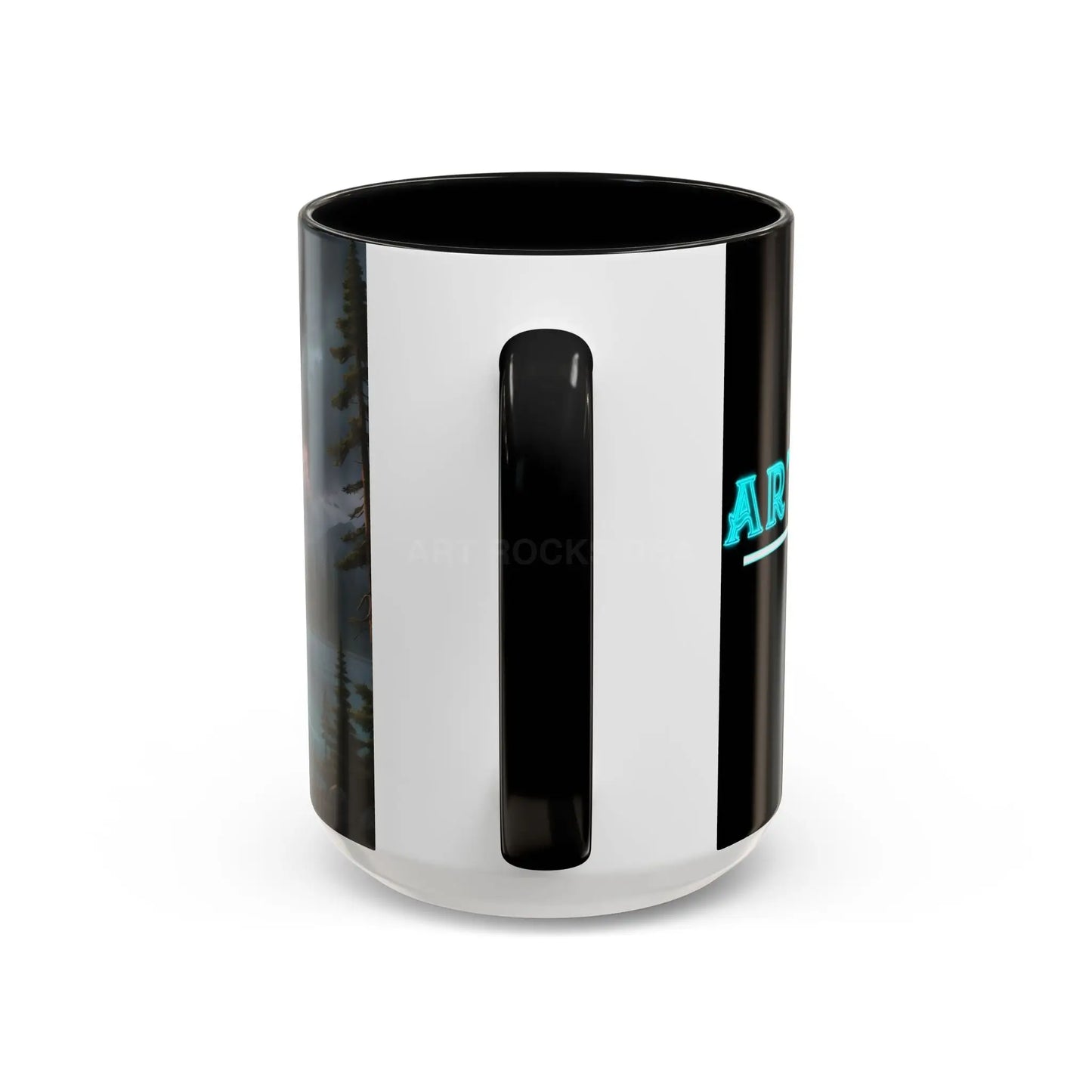 Coffee Mug — Scenic Lightning Lake Landscape Accent Mug - Mug