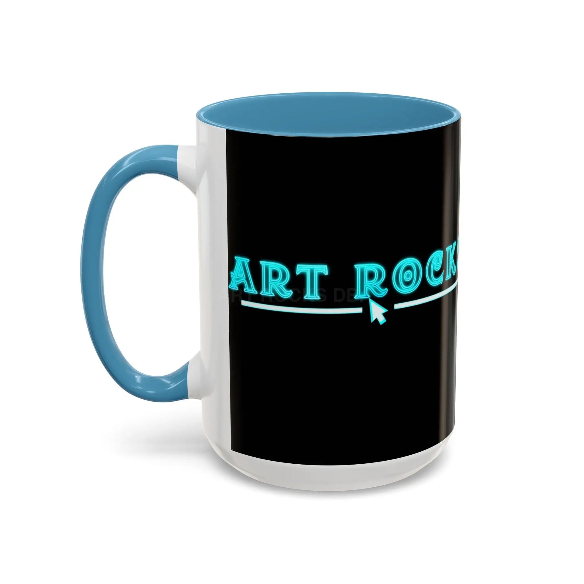 Coffee Mug — Winter Space Traveling with Backpacker (Accent 11/15oz) - Mug