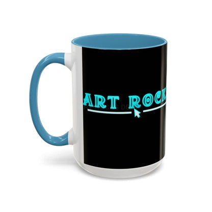 Coffee Mug — Winter Space Traveling with Backpacker (Accent 11/15oz) - Mug