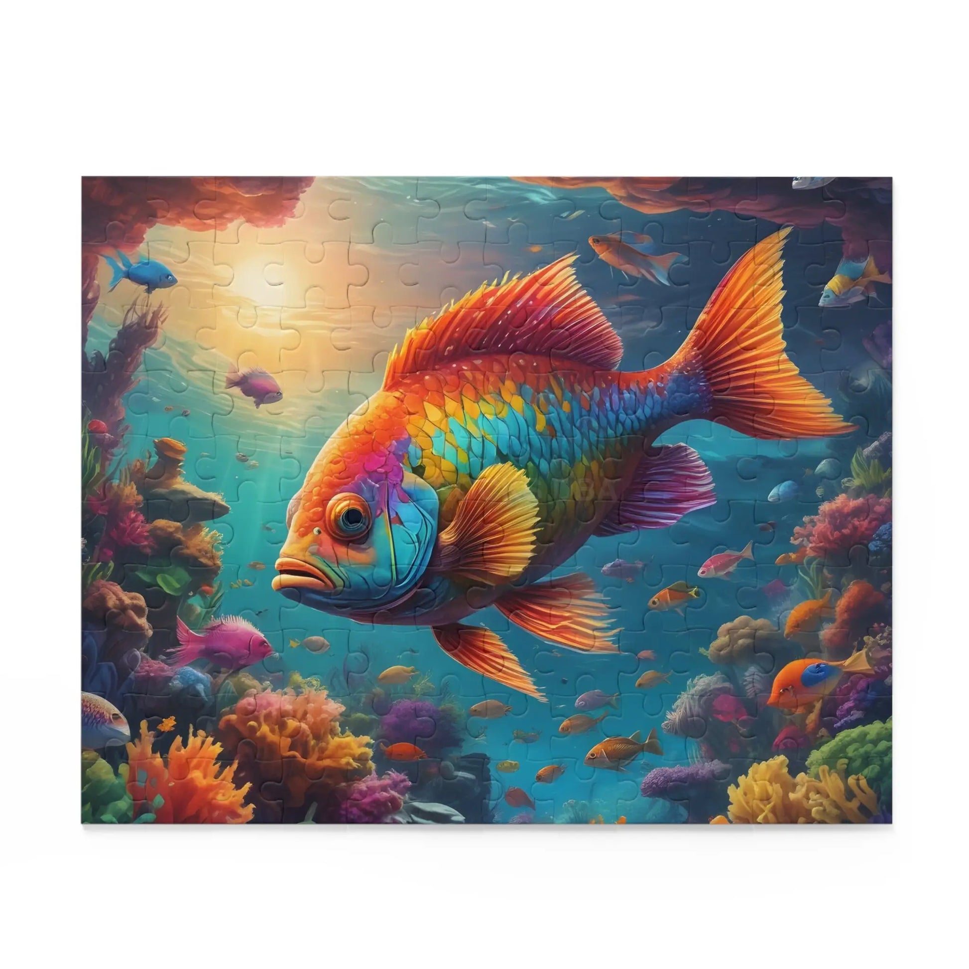 Colorful Tropical Fish Jigsaw Puzzle — 120/252/500 Pieces - Puzzle