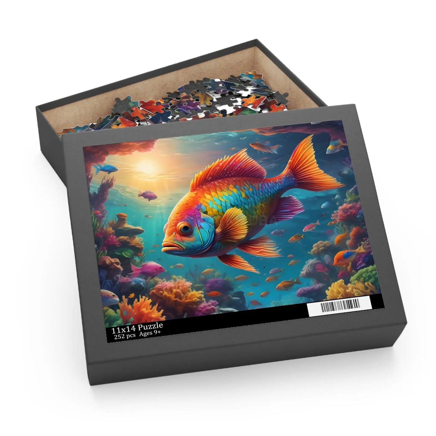 Colorful Tropical Fish Jigsaw Puzzle — 120/252/500 Pieces - Puzzle