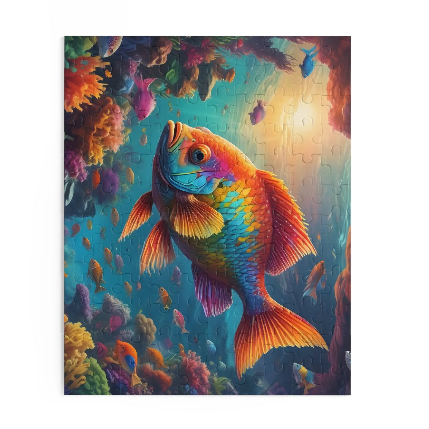 Colorful Tropical Fish Jigsaw Puzzle — 120/252/500 Pieces - Puzzle