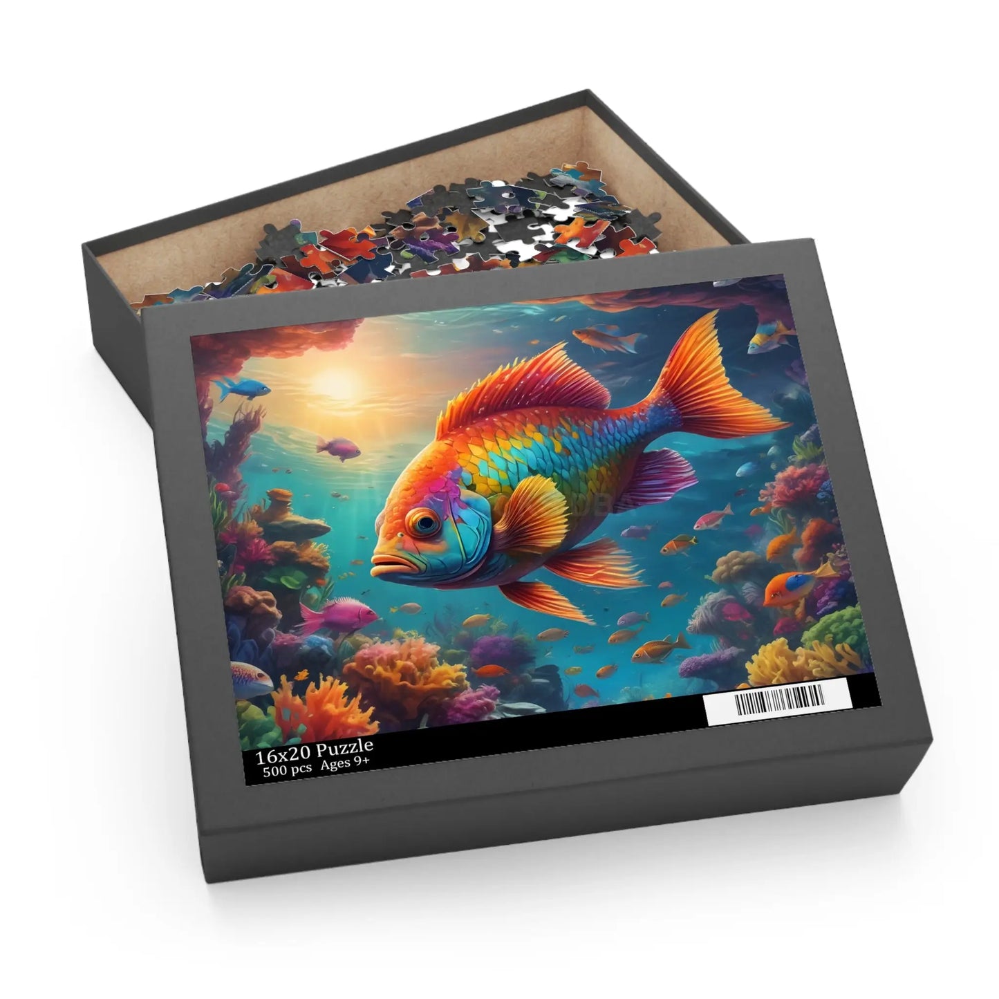 Colorful Tropical Fish Jigsaw Puzzle — 120/252/500 Pieces - Puzzle