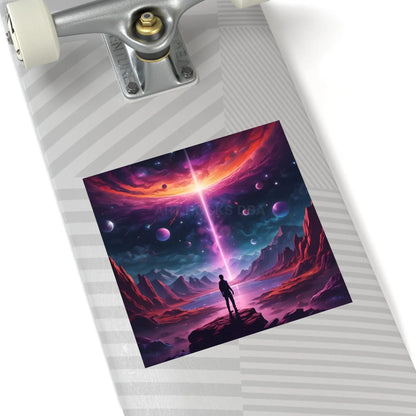 Cosmic Adventure Stickers Space Art Decals for Home Decor Party Favors Gift Ideas Astronomy Lovers - Paper products