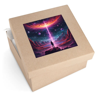 Cosmic Adventure Stickers Space Art Decals for Home Decor Party Favors Gift Ideas Astronomy Lovers - Paper products