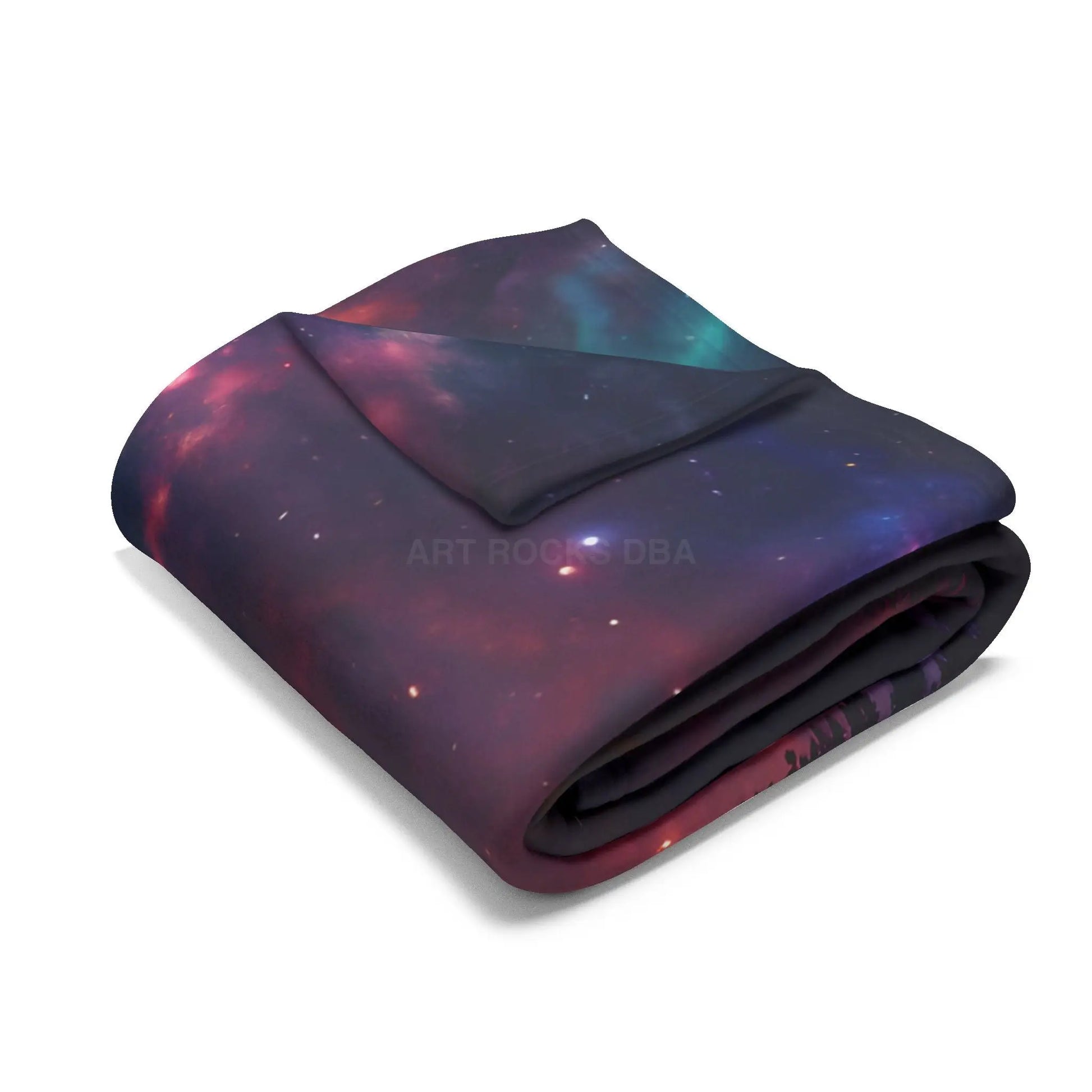Cosmic Arctic Fleece Blanket - Starry Night Soft Throw Galaxy Home Decor Celestial Gift Cozy Homeware Stargazing