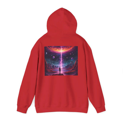 Cosmic Art Hoodie - Unisex Sweatshirt for Art Lovers Gift for Artists Space Vibes Unique Graphic Apparel Comfortable